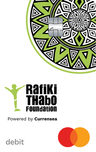 Card front Rafiki Thabo Physical