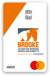 Brooke charity debit card