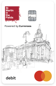 St Martin-in-the-Fields charity debit card