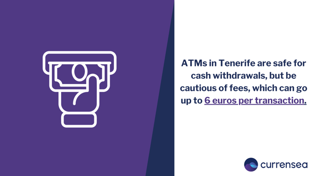ATMs in Tenerife fee caution