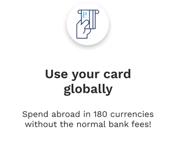 Use your card globally
