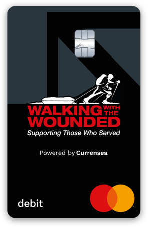 Walking with the wounded debit card