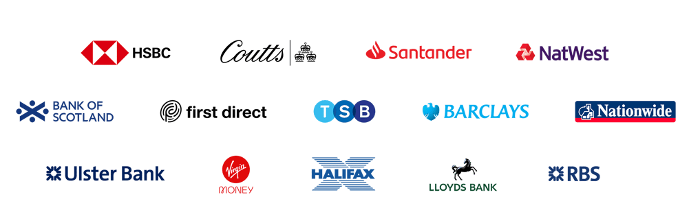 Currensea work with all the major UK banks