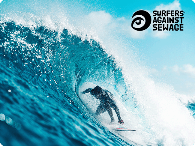 The Knight Frank travel debit card supports Surfers Against Sewage