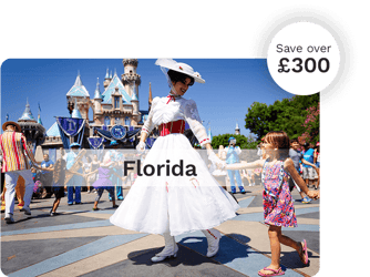 Get the best dollar exchange rate - £290 saved visiting Florida with a Currensea travel debit card