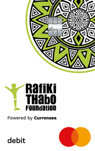 Rafiki Thabo Foundation charity debit card