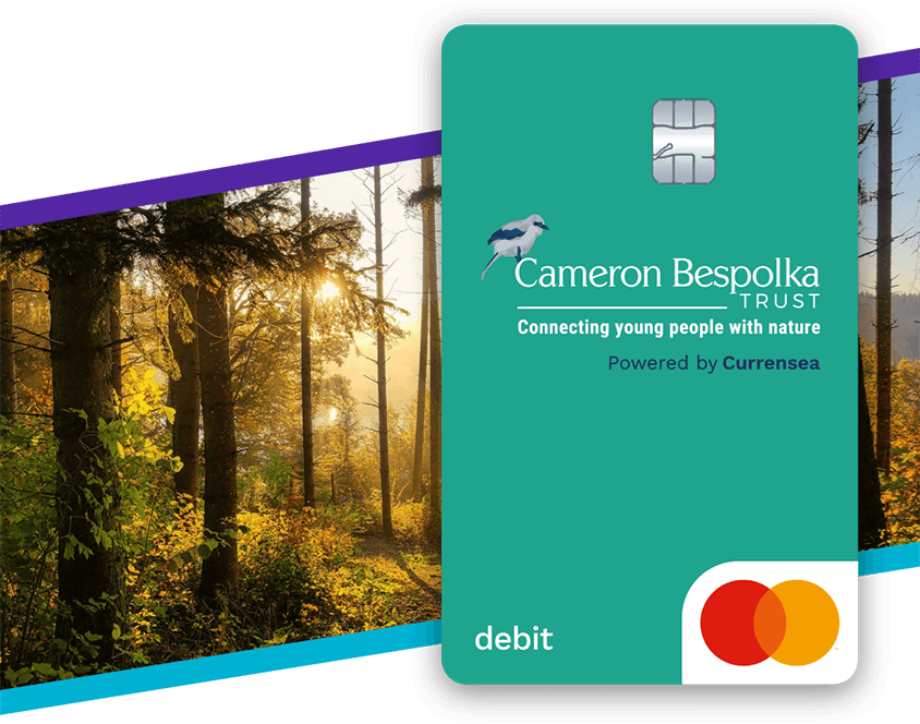 Show your support with the Cameron Bespolka Debit Card