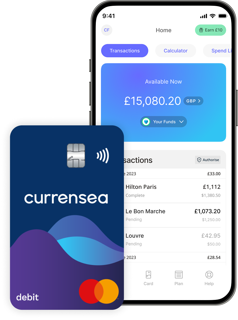 Currensea Card and App