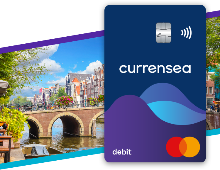 Save over £70 when you go to Amsterdam with a Currensea travel debit card