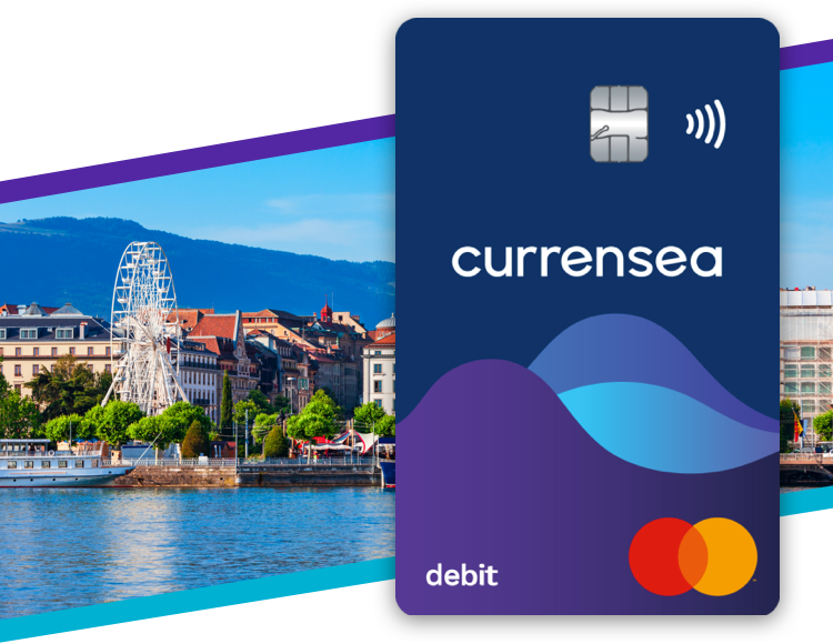 Save over £80 when visiting Geneva using Currensea's travel debit card