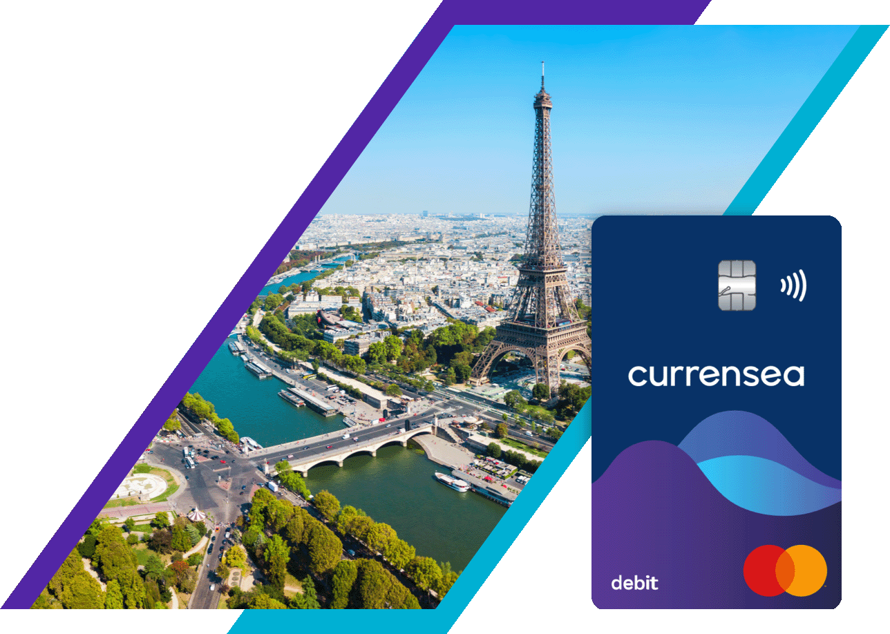 Using Currensea's travel debit card in Paris can save you over £85