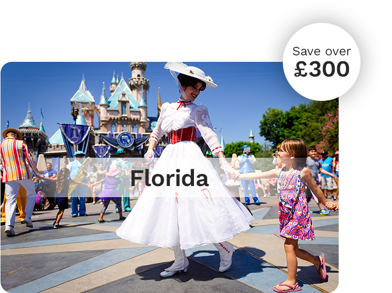 Save over £300 visiting Florida