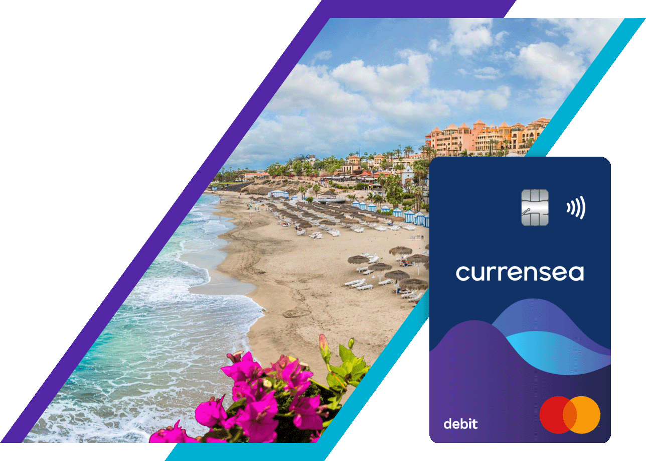 Save over £130 on a holiday to Spain when you use a Currensea travel debit card